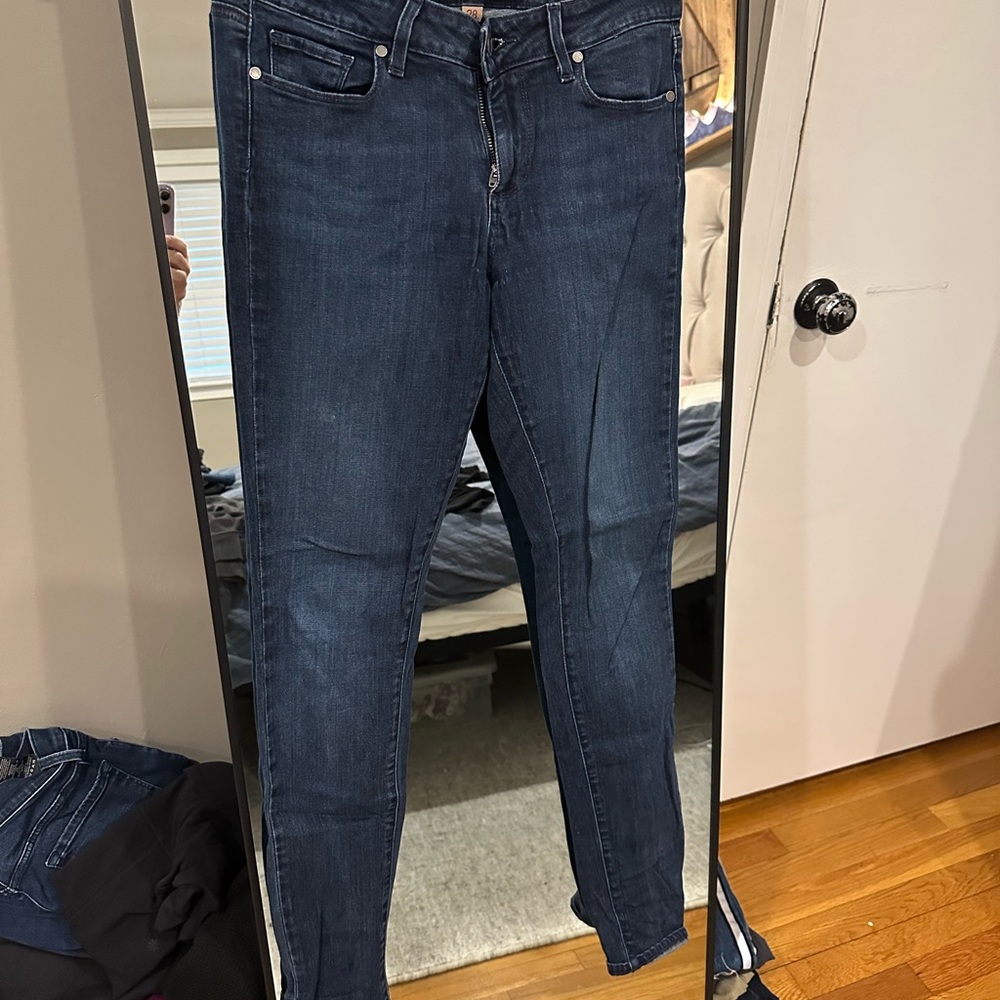 PAIGE Blue Skinny Jeans Classic Fit